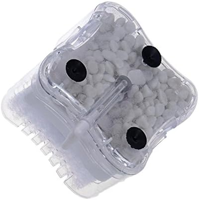 Yosoo Aquarium Mini Fish Tank Pneumatic Biochemical Activated Carbon Filter (White) - Image 4
