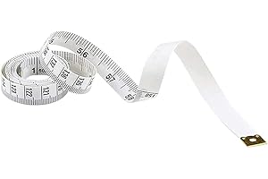 1pc soft measure tape 60 inch / 150cm double sided pocket measure tape tailor's tape measure for sewing craft cloth waist-bod