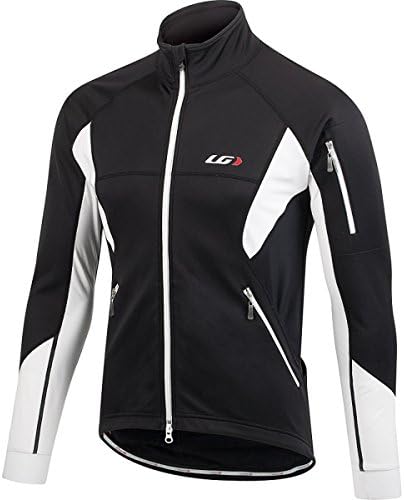 Louis Garneau Men's Enerblock 2 Jacket Black/White Large