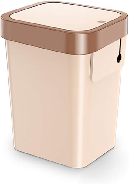 TRASH CAN Cubo De Basura De Plastico Bote De Basura con Tapa ...