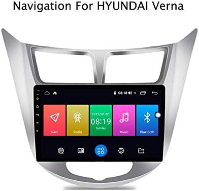 9inch Andriod 8.1 Car DVD GPS For Hyundai Accent Verna 2012-2017 4G RAM 64G ROM CarPlay DSP 4G LTE with WIFI