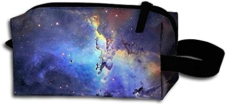 Galaxy Nebula Space Classic Handy Makeup Organizer Bags Large Capacity Pencil Pen Case Cosmetic Bags For Travel Home Toiletry Purse Pouch With Zipper