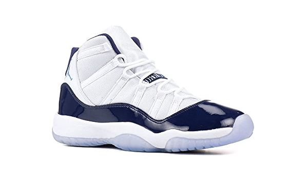 Zapatillas NIKE Air Jordan 11 Retro para Hombre en Tejido Blanco y Piel Azul  378038-123 : Amazon.es: Zapatos y complementos