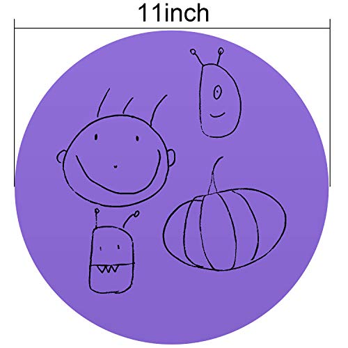 Tatuo 10 Pieces Colorful Dry Erase Circles White Board Marker Removable