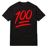 Keep It A Hunnid Hundred 100 Emoji Apple StreetWear Sneaker T Shirt