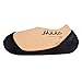 No Show Non Slip Womens Sock – SHEEC SoleHugger Secret Sheer - Black Medium 1 Pr