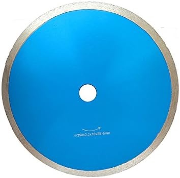 10 pieces 10 inch Diamond Tile Saw Blade Continuous Rim Ceramic Cutting Blade