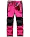 Jessie Kidden Kids Boys Girls Youth Waterproof Hiking Ski Snow Pants Elastic Waist Warm Insulated Pants