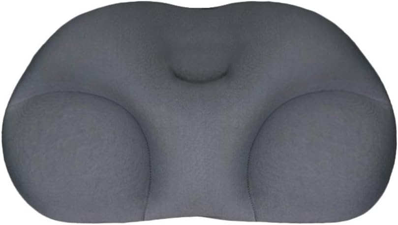 Neck Pillows Ergonomic Pillow Travel Neck Pillows Micro Airballs Filling Pillow Orthopedic Memory Foam Pillow with Extra Stable Neck Support Quality Sleep Firm Relief of Neck and Back Pain