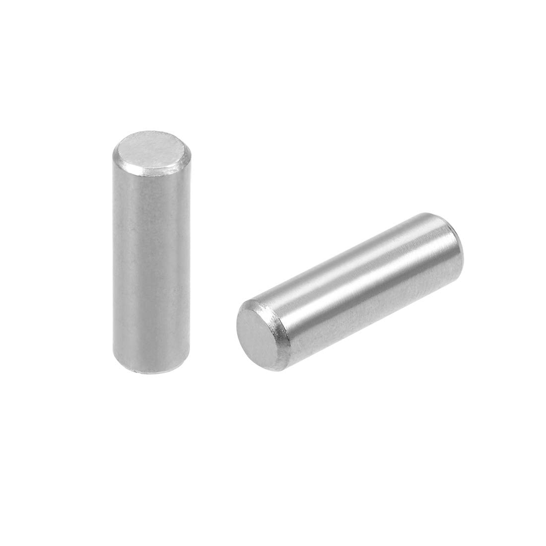 sourcing map 20Pcs 5mm x 16mm Dowel Pin 304 Stainless Steel Wood Bunk Bed Dowel Pins Shelf Pegs Support Shelves Silver Tone