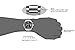 SONGDU Mens Date Military Multifunction Chronograph Watches Black Stainless Steel Luminous Numeral