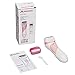 Miserwe Womens Electric Razor IPX4 Waterproof Electric Razor for Women Included 2 AA Batteries Cordless Lady Shaver Bikini Trimmer for Arm Underarm and Legs