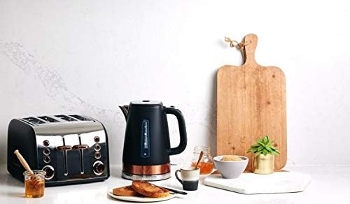 Russell Hobbs Rhkt942cop Brooklyn Kettle Toaster Pack W Matt Black