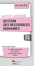 Gestion des ressources humaines