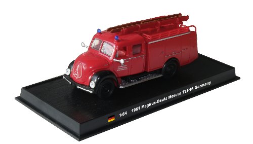 Magirus-Deutz Mercur TLF16 - 1961 diecast 1:64 fire truck model (Amercom SF-37)
