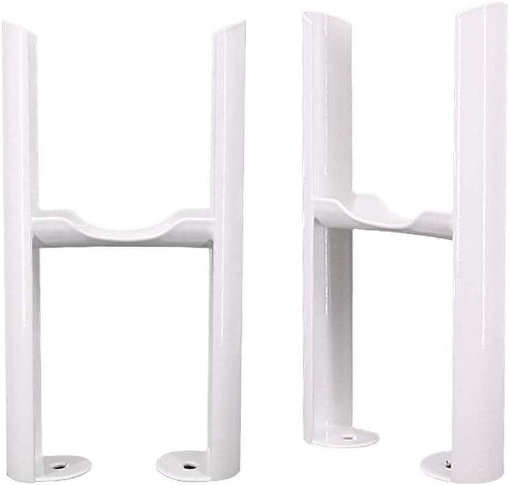 NRG Floor Mounting Radiator Leg Kit for Traditional 3 Bar Radiator White Amazon.co.uk DIY & Tools