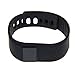 iTontek® TW64 Bluetooth V4.0 Smart Watch Sport Bracelet Wristband Gym Running Pedometer Fitness Activity Tracker Reminder for IOS 6.1+version, Android 4.3+version - Black