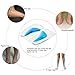 Pixnor Arch Support Insoles Gel Foot Massage Flat Feet Insoles 4 Pairs (8 Cushion Pads) Size L