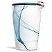 Tea Forte Kati Cup Ceramic Tea Cup with Infuser and Infuser Lid, Blue