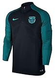 Nike Men's Barcelona AROSWFT Strike Drill Soccer Jacket (Black, Energy)