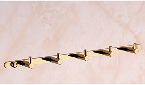 Brass chrome-plated solid gold-plated creative hook/coat and hat hook /row hook-H