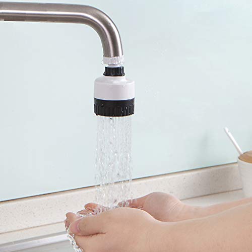 Clearance! Faucet Nozzle Filter,360 Degree Rotatable Swivel Double Mode Water Saver Faucet Nozzle Filter (black)