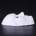 BESTOYARD 12pcs Full Face Mask Halloween Mask White DIY Mask Dance Cosplay Masquerade Party Mask (6pcs Male and 6pcs Female)