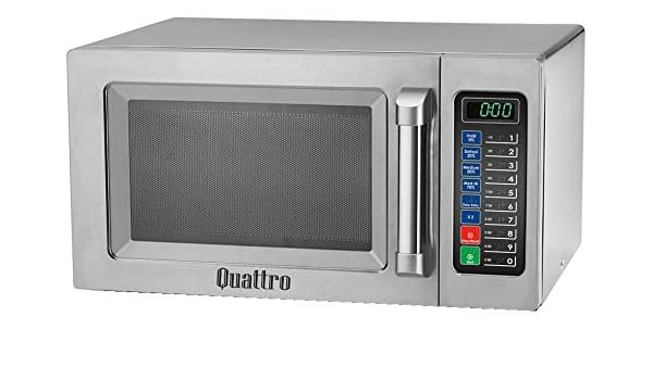 Quattro 1000 W programable comercial Catering microondas: Amazon ...