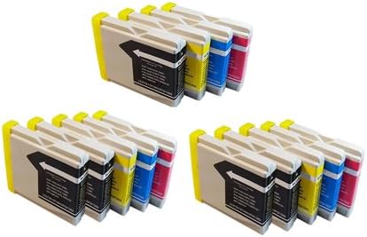 Inkcool 14Pack Compatible Ink Cartridges for Brother LC51 MFC 230C 240C 350C 440CN 465CN 3360C 5460CN 5860CN 665CW 685CW 845CW 885CW(5BK/3C/3Y/3M)