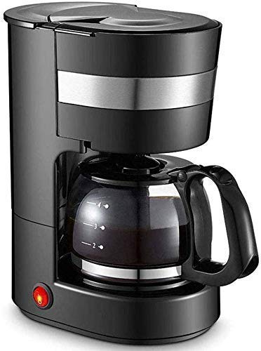 YAeele Kaffeemaschine, Haushalt Kaffeemaschine, Drip-Automatik Filterglas Kaffeekanne, Temperiergeräte Isolierung Basis…