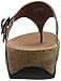 FitFlop Women's The Skinny Cork Leather, Black, 7 M US