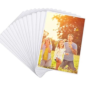 Magicfly Pack of 15 Magnetic Picture Frame with Clear Pocket, 4 x 6 Inches Refrigerator Photo Holder for Fridge Office Cabinet Locker, White