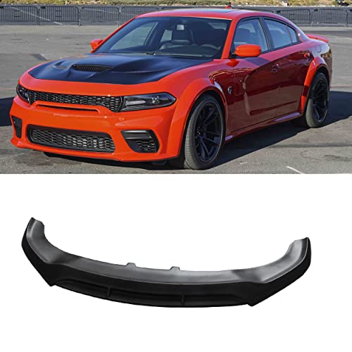 CHIESMA,Front Bumper Lip Compatible with 20192021 Dodge Charger SRT V1