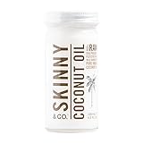 Skinny & Co. 100% Raw Virgin Skinny Coconut Oil for Skin and Hair (4.1 ounce travel size)