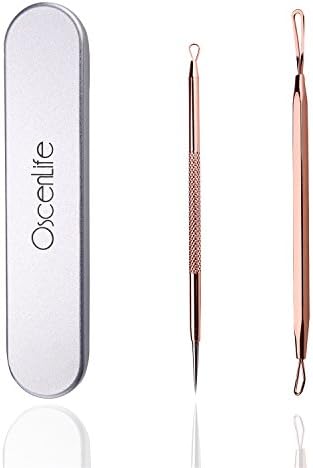 Blackhead Remover Kit Blemish Extractor Tools Best Acne Removal Kit Treatment for Comedone Whitehead Pimples Zits Spots for Facial Skin Care