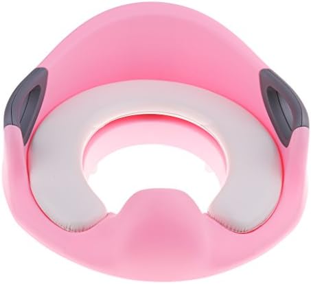 Benim Boyut Bebek Wc Oturagi Kulplu Beyaz Aciklandigi Gibi Pembe Amazon Com Tr