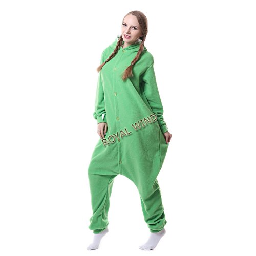 Adult Mike Wazowski Onesie Costume Kigurumi Cosplay Unisex Cartoon Sleepwear