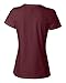 FL LAD 5.0 OZ CTTN HD TEE (MAROON) (XL)