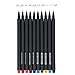 Miraclekoo Fineliner Color Pen Set, 0.4mm Colored Fine Liner Sketch Drawing Pen, Pack of 10 Assorted Colors
