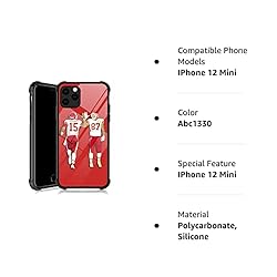 DJSOK Case Compatible with iPhone 12 Mini, abc1330