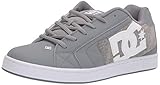 DC mens Net Skate Shoe, Grey/White/Grey, 11 US