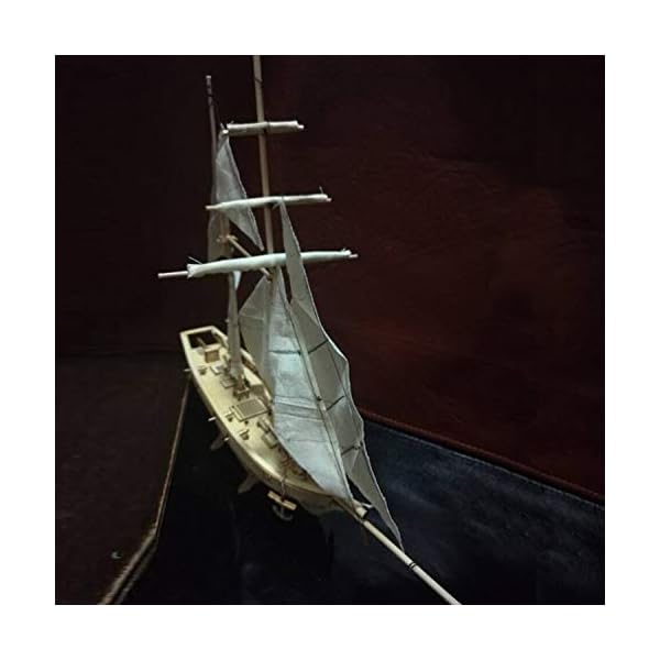 Holzschiff Modelle DIY Schiffsmodell Kit Schiffbausatz Segelschiff Modellbausatz holz Schiff Bausatz Flaggschiff… – Bild 7
