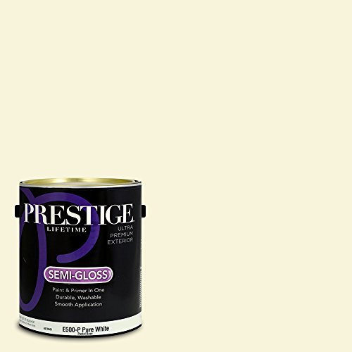 Prestige Paints Exterior Paint and Primer In One, 1-Gallon, Semi-Gloss,  Comparable Match of Valspar Gilded Endive