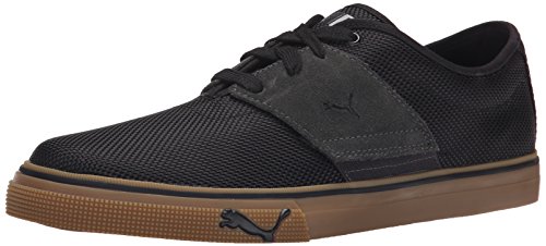 PUMA Men's EL Ace Ripstop Sneaker, Black/Dark Shadow, 4.5 D US