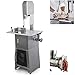 ARKSEN 2-in-1 Dual Electric Meat Band Saw & Meat Grinder Stainless Steel Sausage Attachment Freestanding, 550W, 3/4-HP