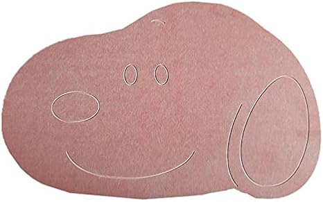 Amazon Co Jp スヌーピー バスマット 珪藻土マット 40 55cm 珪藻土 お風呂マット 足拭きマット 吸水マット 洗面所 足拭き 吸水 速乾 防菌 バス用品 Peanuts ピーナッツ キャラクター A ピンク ホーム キッチン