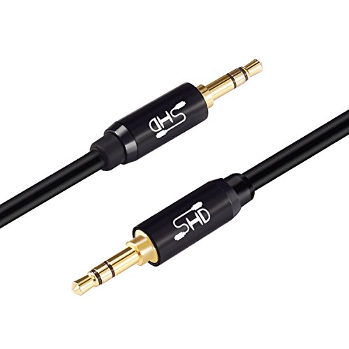 Aux Cable,SHD 3.5mm Audio Cable Aux for Car Auxiliary Audio Stereo Cable 3.5mm Cord Premium Sound Dual Shielded with Gold Plated Connectors-30Feet