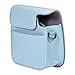 Mudder PU Leather Carrying Bag Case with Pocket for Fujifilm Instax Mini 8 Camera (Light Blue)
