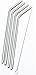 4 Bend Stainless Steel Straws for Rocky Mountain 30 Ounce Double-Wall Tumbler Vacuum Cup - CocoStraw Brand Drinking Straw TV (4 Bend Straws)