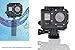 SublimeWare - Waterproof Blackout Housing Case for Gopro hero3 hero3+ hero4 action cameras Matte Black Out Concealment Underwater (30m)